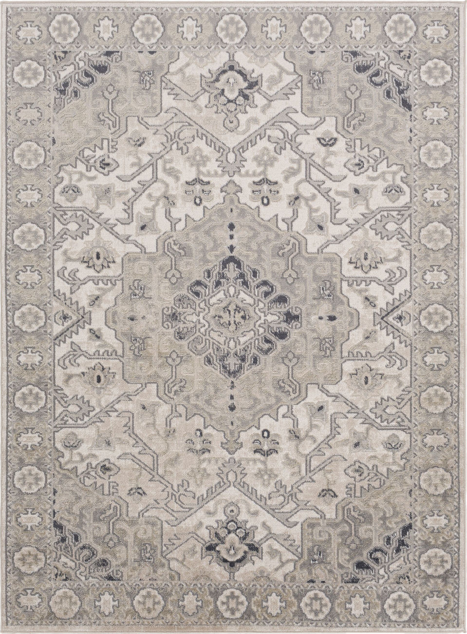 Modern Loom Almarian ALMN2301 Beige Hand Woven Synthetic Rug from the