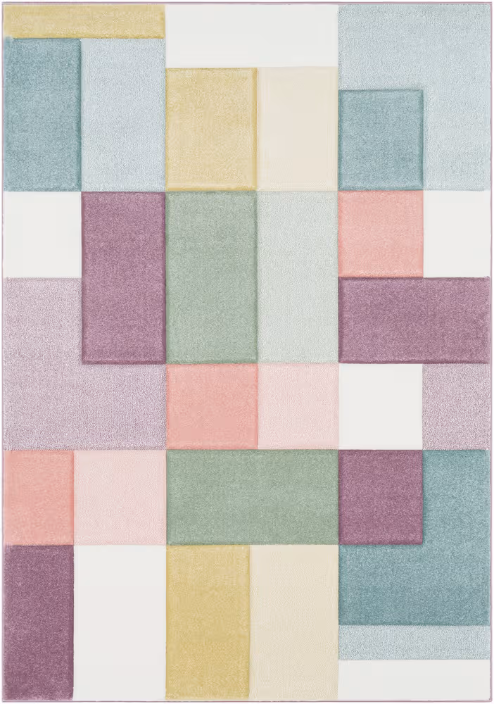 Surya Santa Monica SAC-2305 Rose Abstract Synthetic Rug