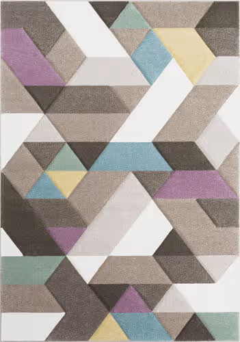 Surya Santa Monica SAC-2307 Dark Brown Abstract Synthetic Rug Product Image