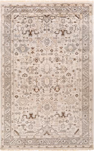 Surya Sabine Sbn 1002 Pale Blue Silk Traditional Rug From The Assorted Traditional Rugs Collection At Modern Area Rugs