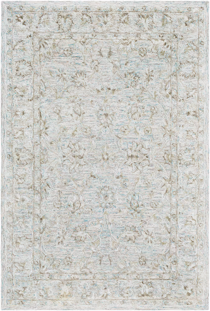Surya Shelby SBY-1002 Emerald Silk Wool Rug