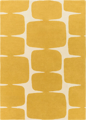 Surya Scion SCI-36 Mustard Wool Abstract Rug Product Image