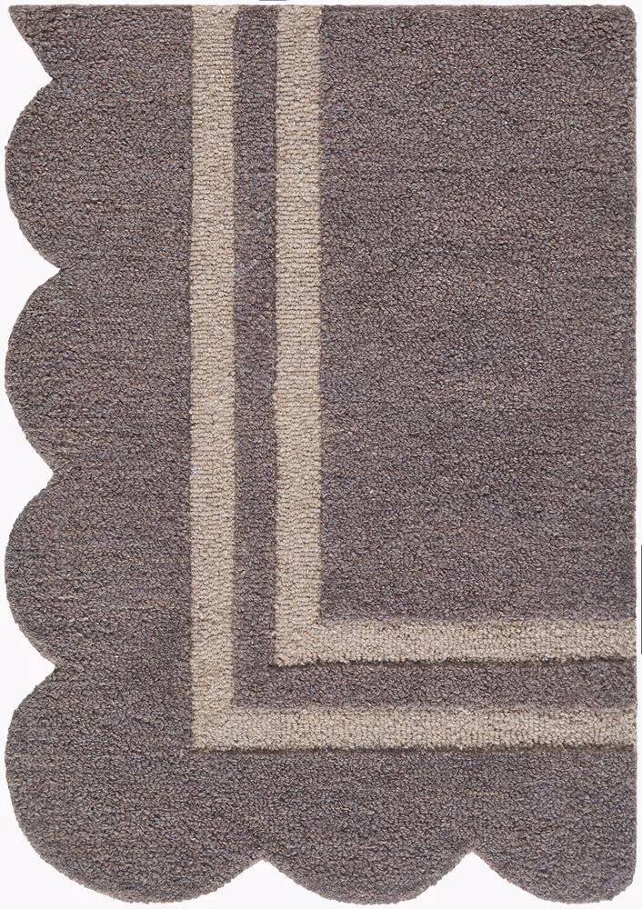 Surya Scalloped SCP-2304 gray Rug Product Image