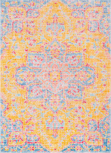 Surya Seasoned Treasures SDT-2305 Bright Yellow Transitional Traditional Rug Product Image