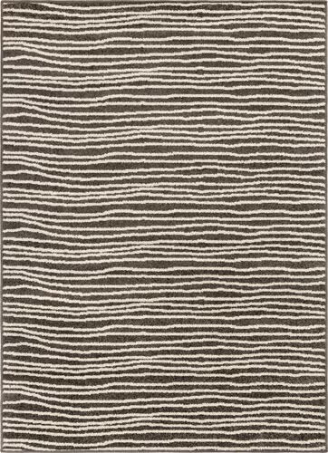 Surya Seville SEV-2331 Black Synthetic Abstract Rug Product Image