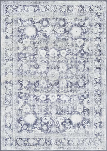 Surya Silk Road SKR-2312 Medium Gray Bordered Transitional Rug Product Image
