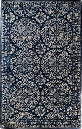 Surya Smithsonian SMI-2112 Dark Blue Transitional Wool Rug Product Image