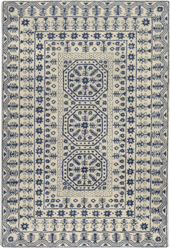 Surya Smithsonian SMI-2113 Denim Patterned Transitional Rug Product Image