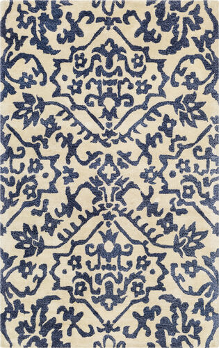 Modern Loom Smithsonian Smi-2166 Blue Hand Tufted Wool Rug Product Image