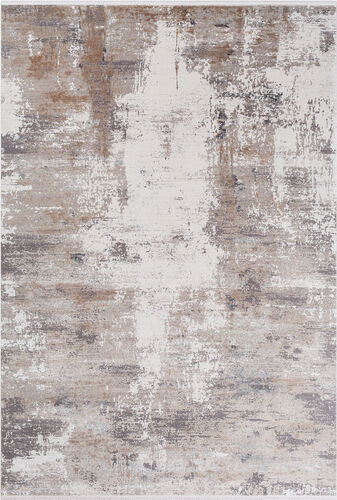 Solar SOR-2300 Taupe Synthetic Silk Rug Product Image