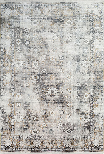 Solar SOR-2308 Charcoal Silk Traditional Rug Product Image