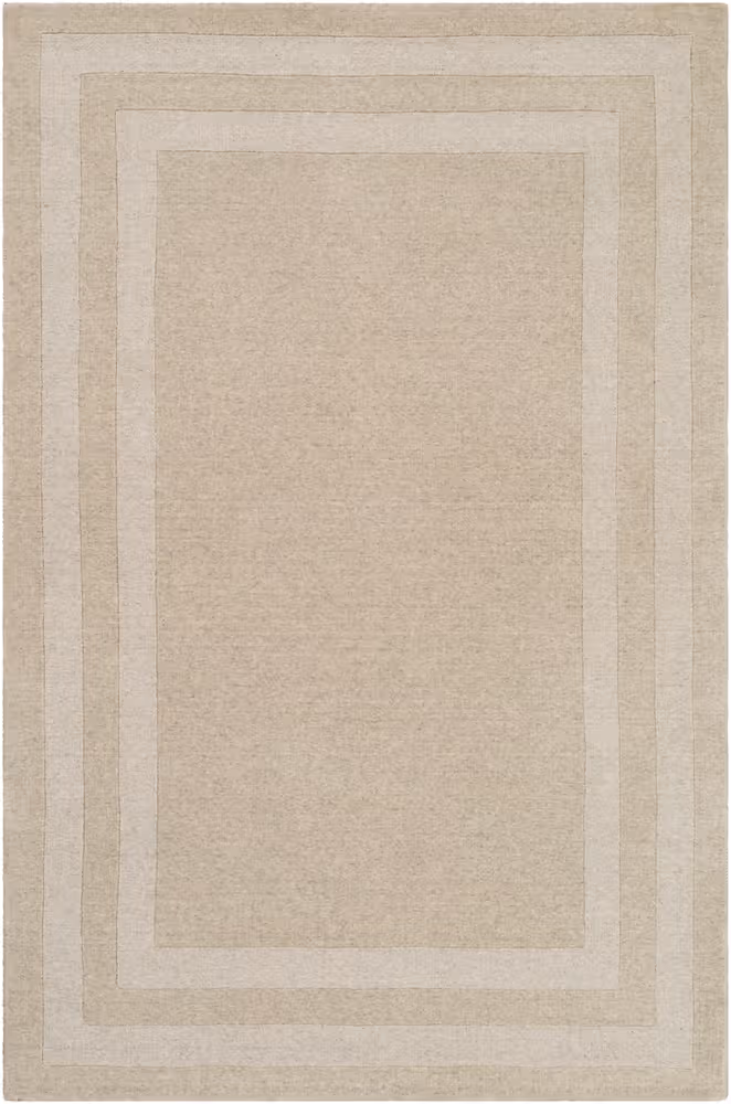 Surya Sorrento SOT-2300 Ivory Synthetic Wool Rug