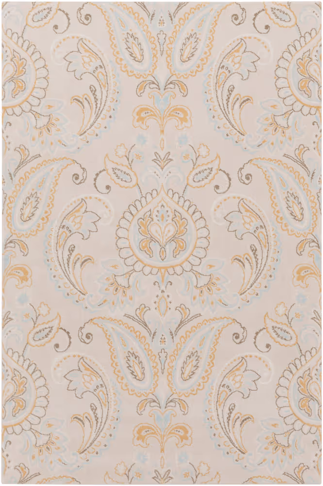 Surya Simpatico SPO-1001 Tan Wool Patterned Rug