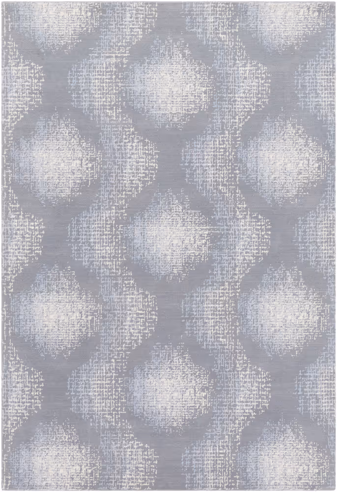 Surya Simpatico SPO-1008 Medium Gray Wool Abstract Rug