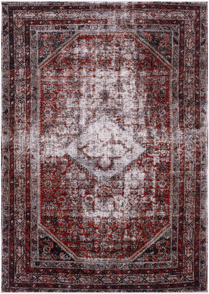 Surya Serapi SRP-1009 Medium Gray Synthetic Traditional Rug