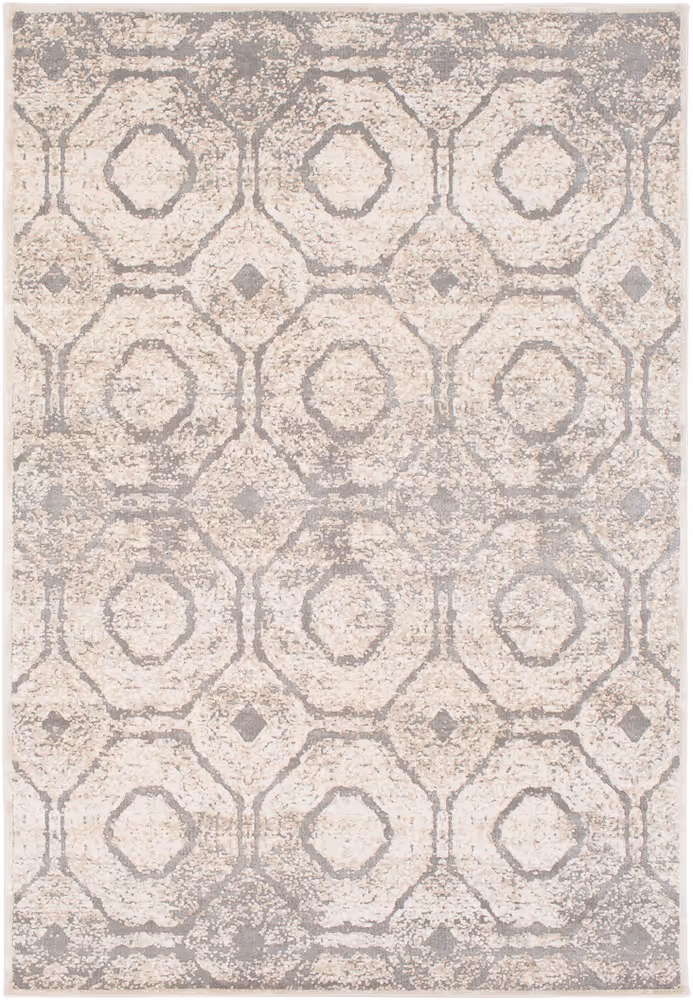 Surya Tibetan TBT-2313 Cream Tibetan Synthetic Rug