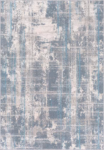 Modern Loom Tibetan TBT-2325 Gray Power Loomed Synthetic Rug Product Image