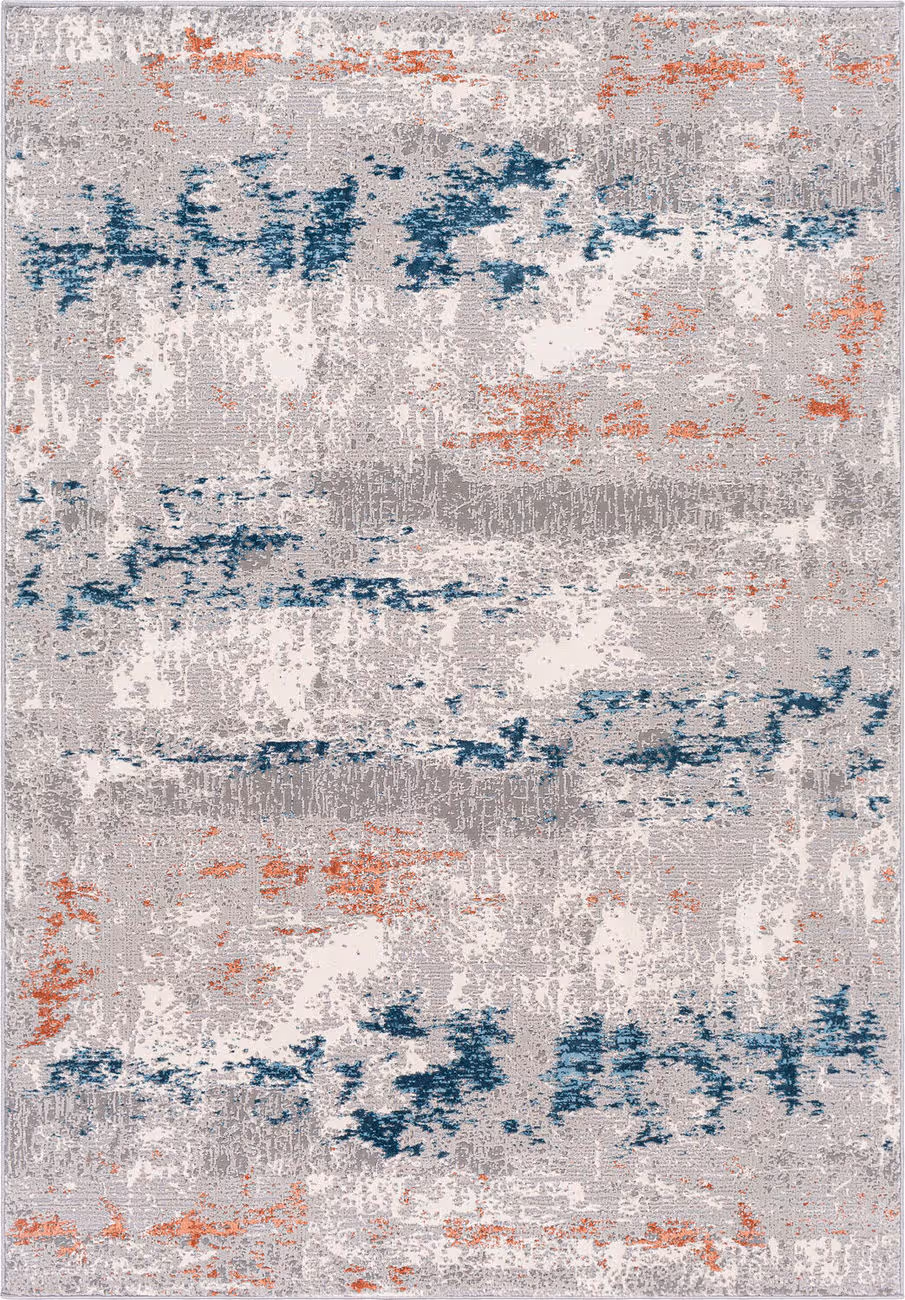 Modern Loom Tibetan TBT-2328 Multi-Colored Power Loomed Synthetic Rug