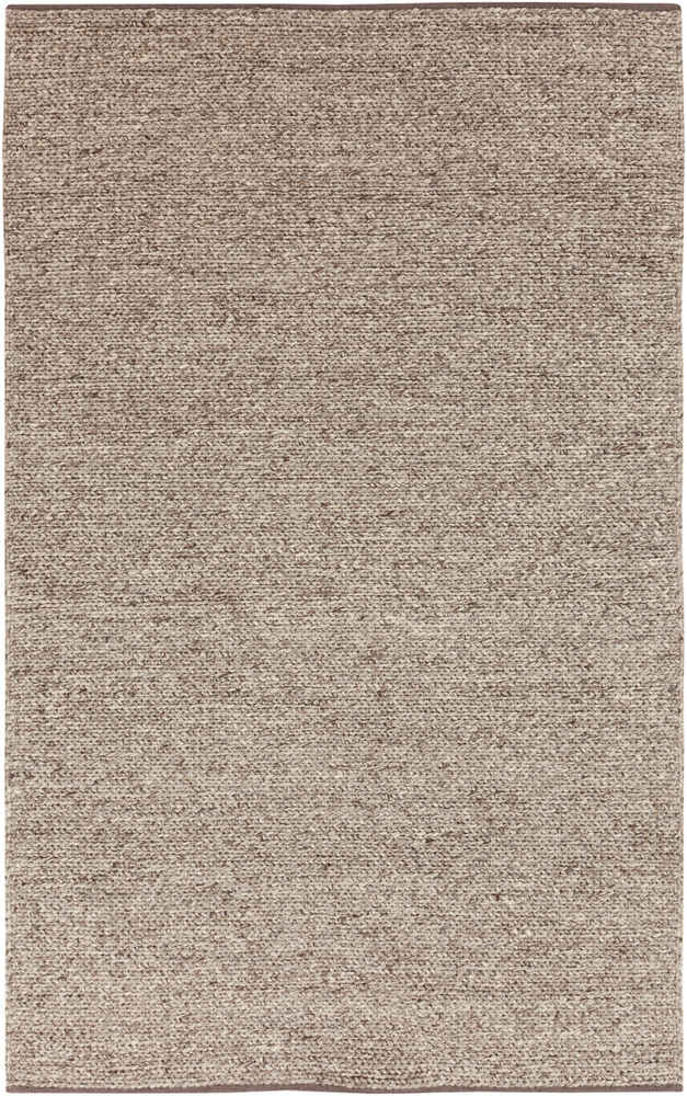 Surya Toccoa TCA201 Taupe Wool Solid Colored Rug from the Solid Rugs