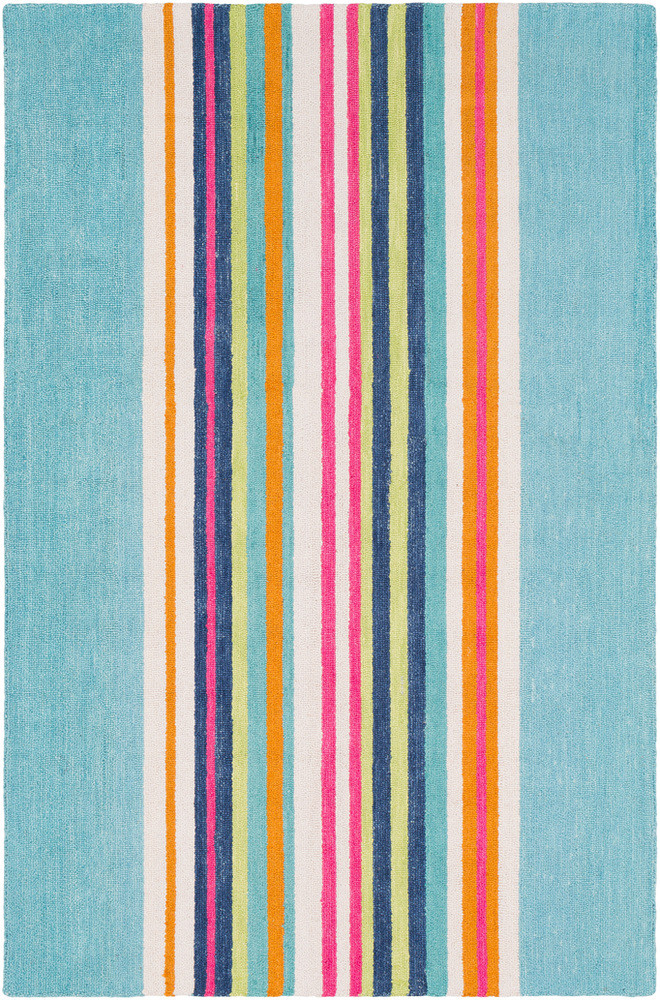 Technicolor TEC-1016 Mint Wool Abstract Rug