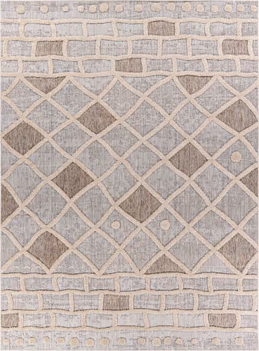 Modern Loom Toledo TLD-2300 Gray Power Loomed Synthetic Rug Product Image