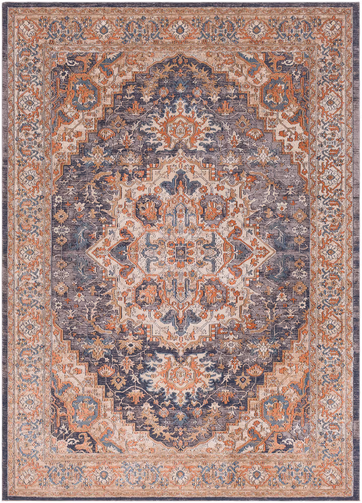Surya Topkapi TPK-2305 Burnt Orange Traditional Synthetic Rug