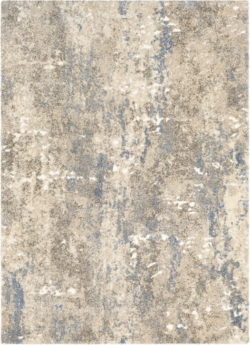 Tuscany TUS-2306 Blue Synthetic Abstract Rug Product Image