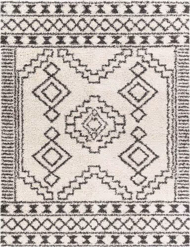 Modern Loom Altani ALTI-2300 Black Hand Woven Synthetic Rug Product Image
