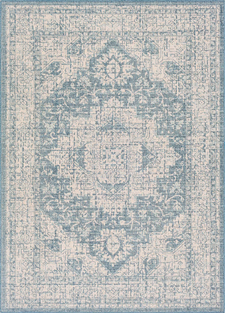 Modern Loom Altanza ALZA-2301 Blue Power Loomed Synthetic Rug