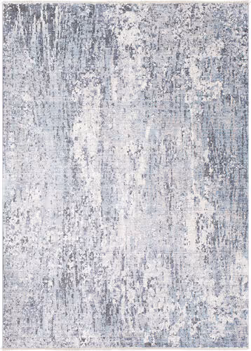 Surya Wonder WAM-2305 Bright Blue Abstract Silk Rug Product Image