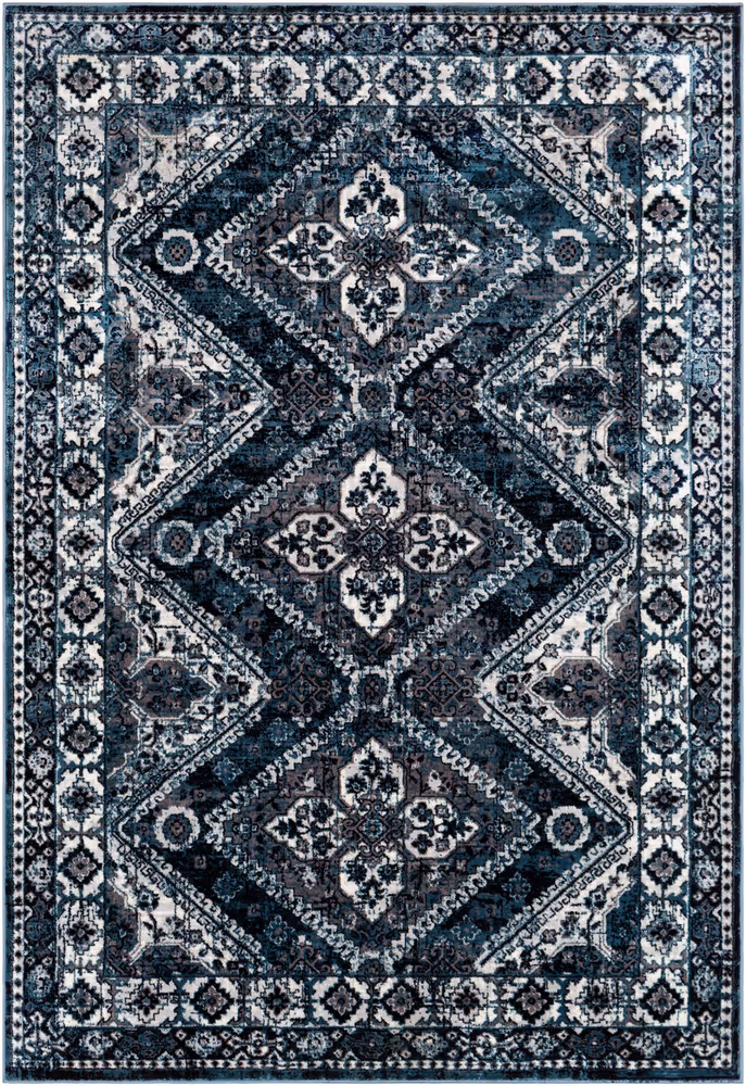 Surya Wanderlust WNL-2313 Aqua Synthetic Transitional Rug