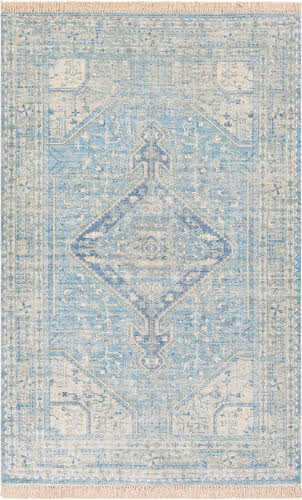 Modern Loom Zainab ZAI-2304 Blue Traditional Cotton Rug Product Image
