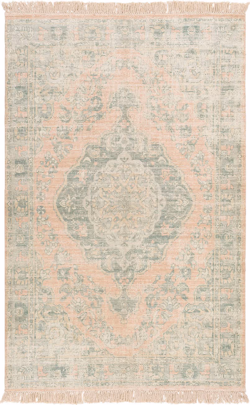 Modern Loom Zainab ZAI-2313 Gray Traditional Synthetic Rug