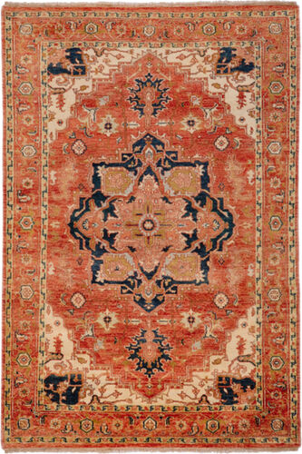 Zeus ZEU-7805 Rust Traditional Wool Rug Product Image