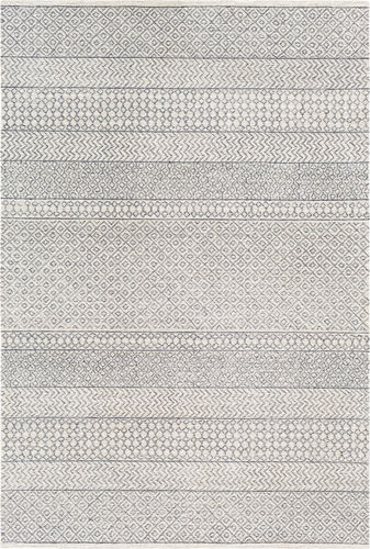 Maroc MAR-2301 Teal Wool Patterned Rug Product Image