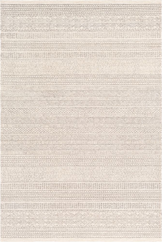 Maroc MAR-2303 Medium Gray Patterned Abstract Rug Product Image