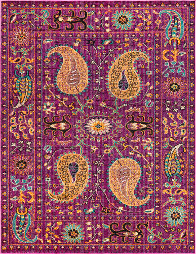 Modern Loom Acacint ACT-1012 Bright Pink Rug Product Image