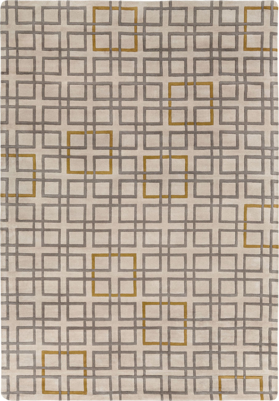 Surya Artist Studio ART231 Mustard Rug from the Bauhaus Minimal Design