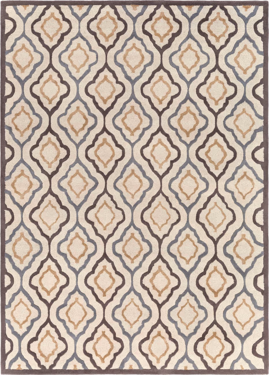 Surya Modern Classics CAN-2024 Khaki Silk Rug
