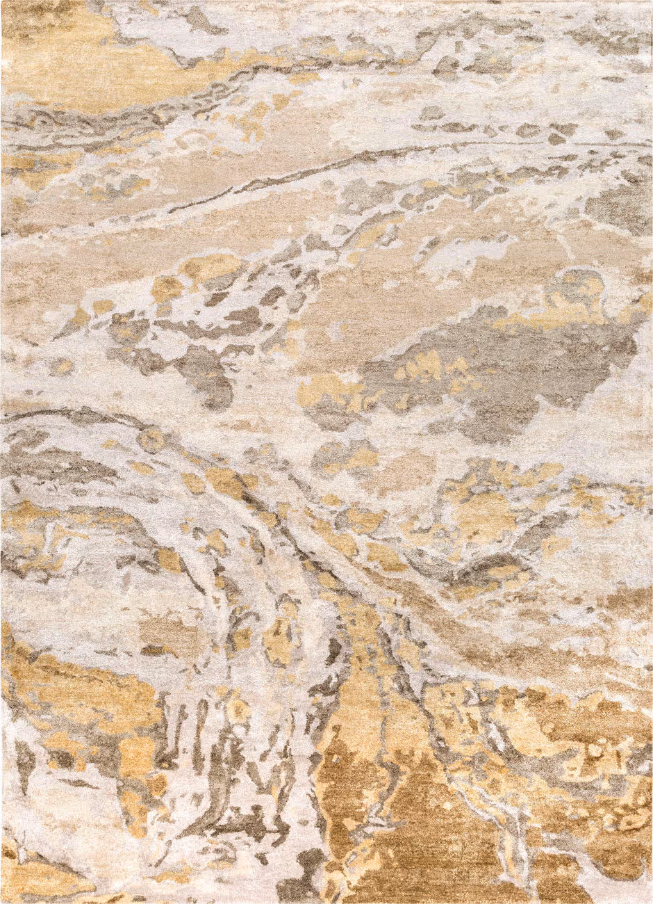 Surya Gemini GMN-4032 White Silk Rug