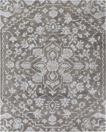 Surya Kinnara KNA-6002 Medium Gray Silk Rug Product Image