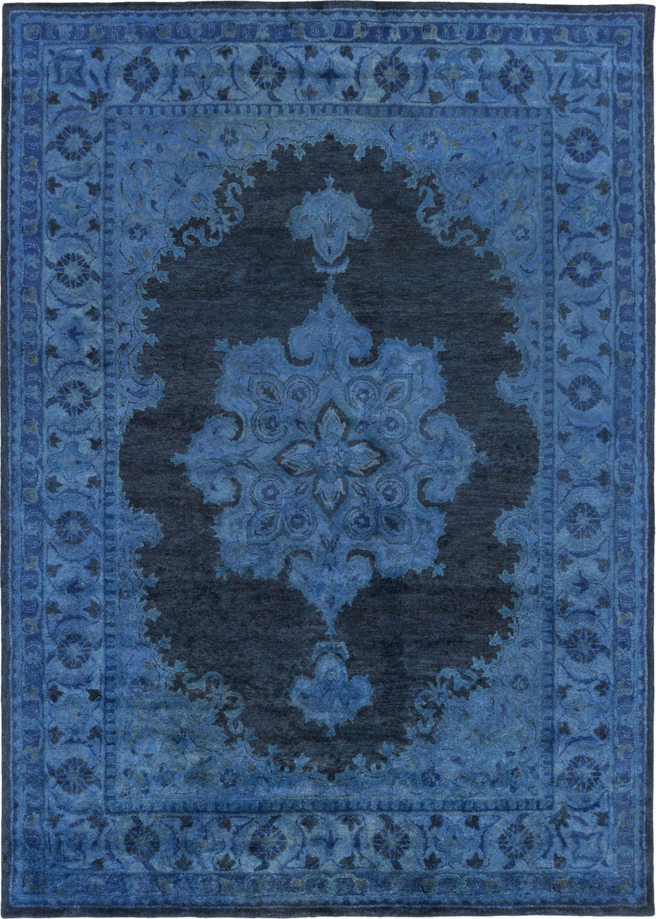 Surya Mykonos MYK5011 Bright Blue Rug from the Traditional Rugs