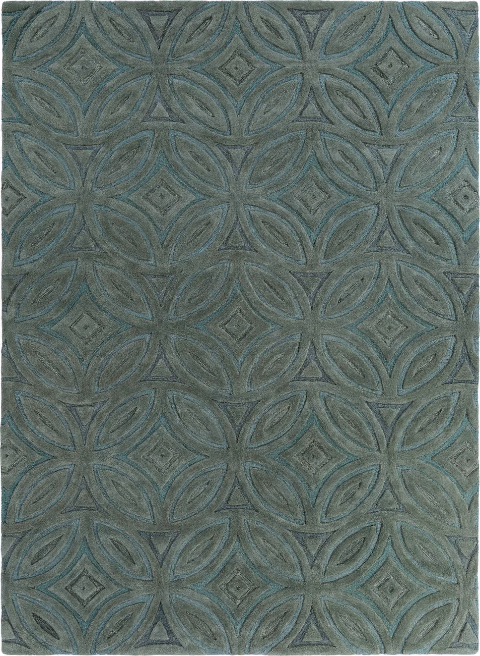 Surya Perspective PSV-33 Sea Foam Rug