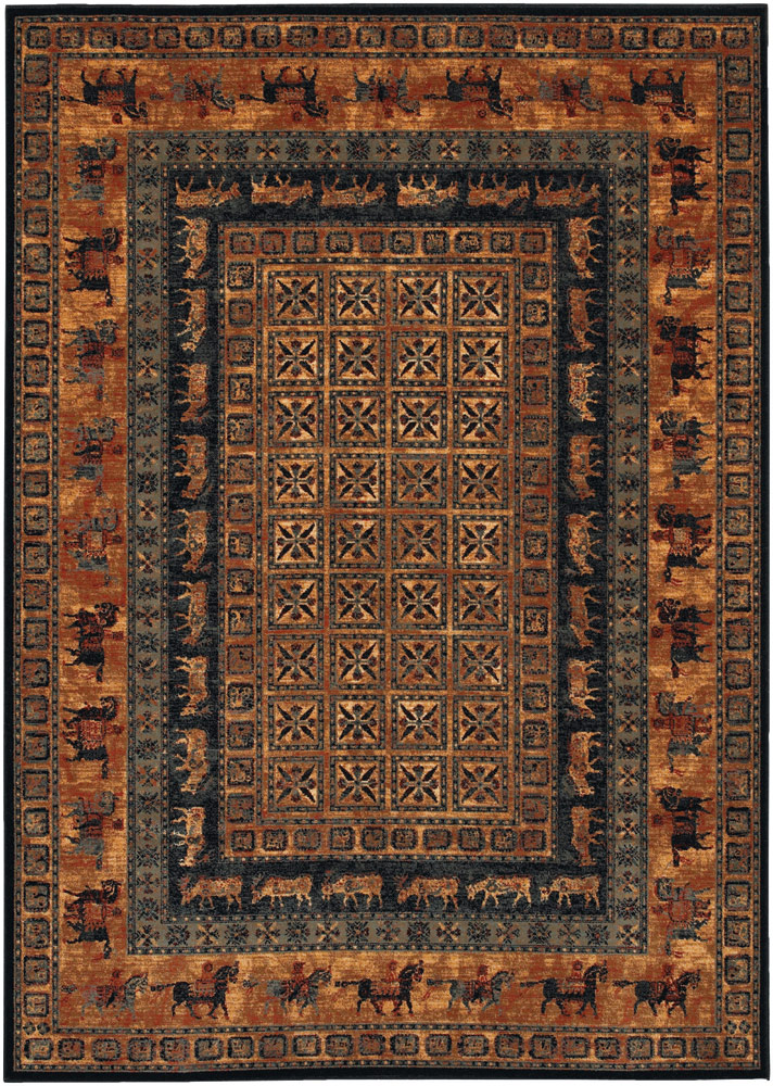Old World Classics Pazyrk 1660 / 3066 Burnished Rust Rug from the