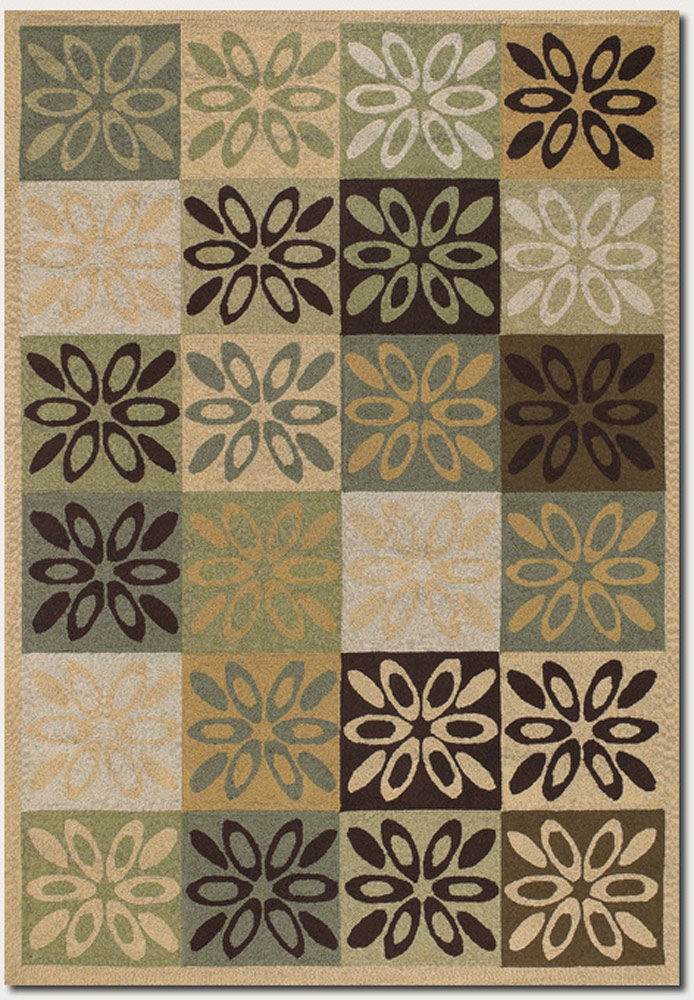Covington Dixie 2107 / 1007 Multicolor Rug from the Outdoor Rugs