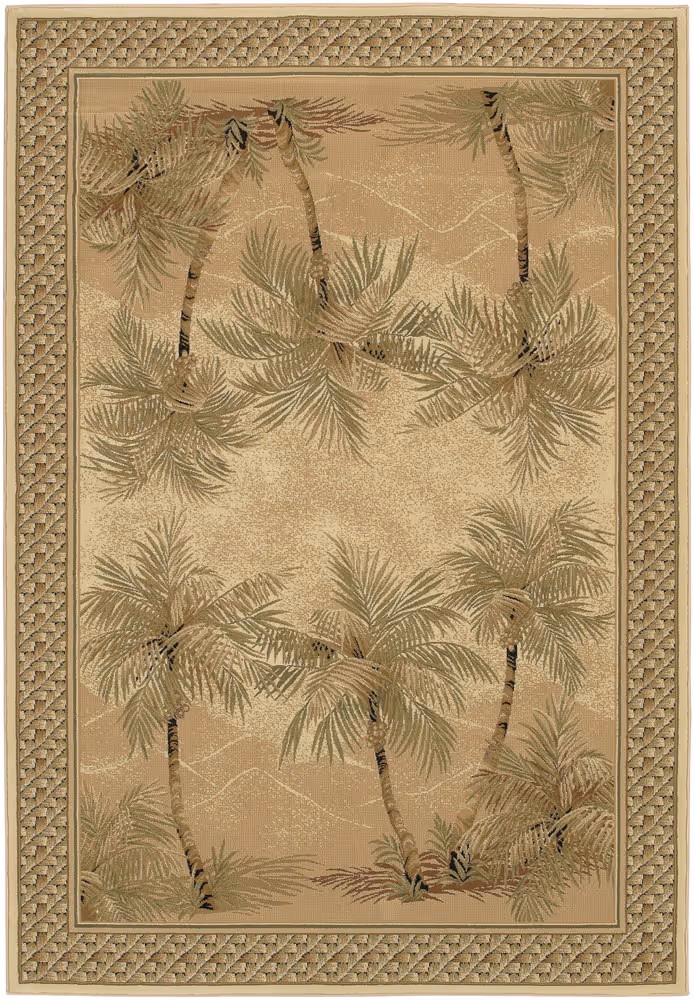 Everest Palm Tree 2803 / 6387 Desert Sand Rug
