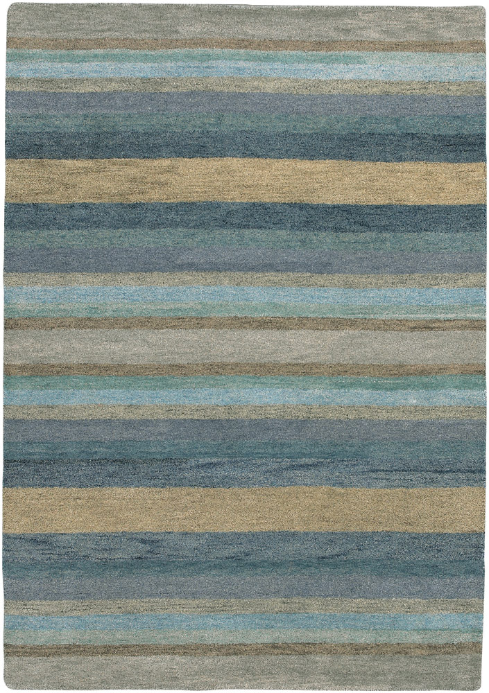 Oasis Caribbean 6857 / 0402 Vista Sky Blue Rug from the Gabbeh Rugs