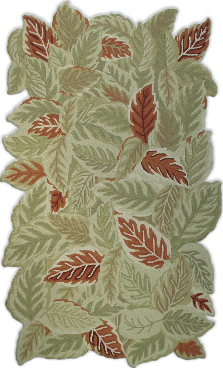 Modern Loom Brown Oddly Shaped Rug from the Shapes Irregular and Odd