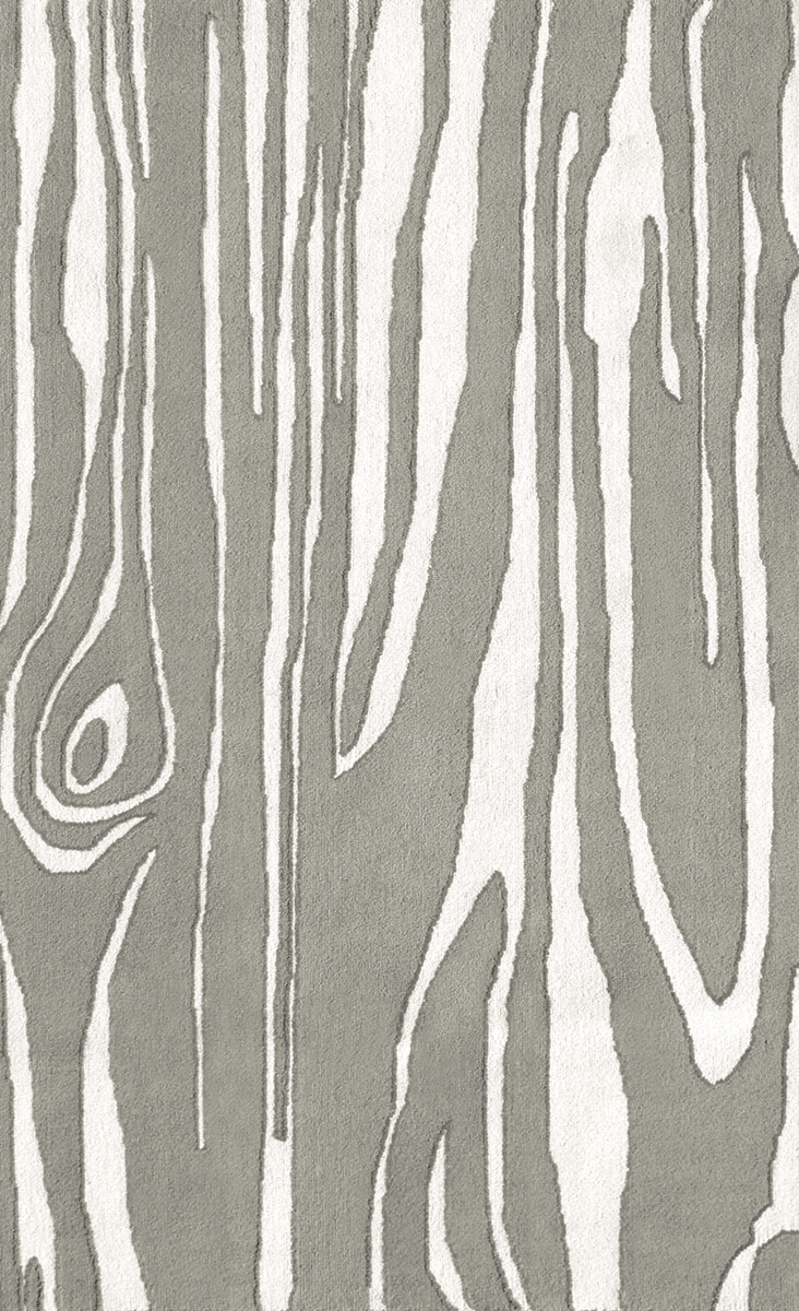 Modern Loom Gray Abstract Rug from the Modern Rug Masters collection at