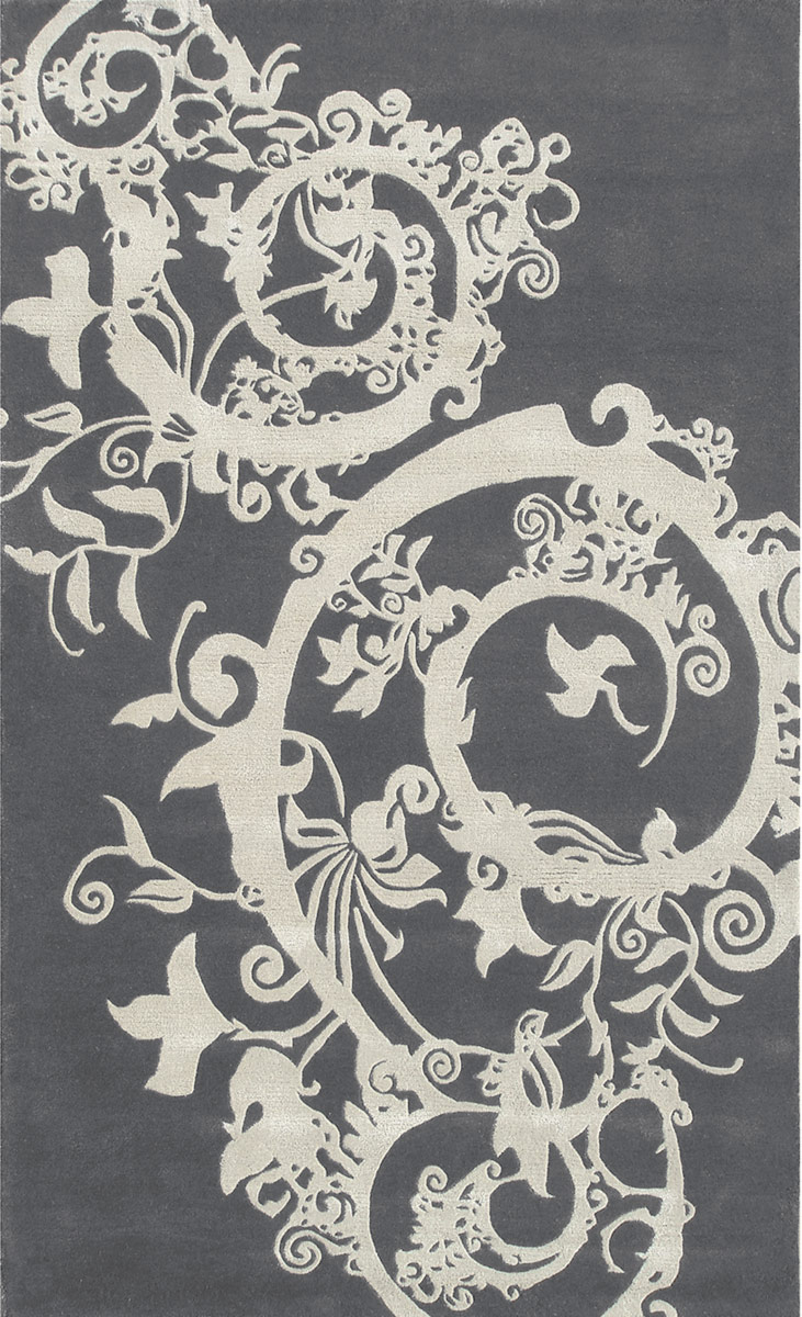 Modern Loom Gray Traditional Rug from the Assorted Traditional Rugs